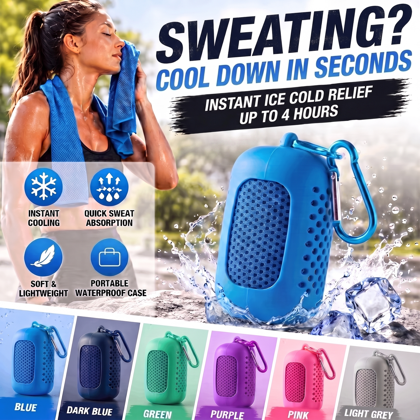 FrostWrap™ - Instant Cooling Towel 2.0