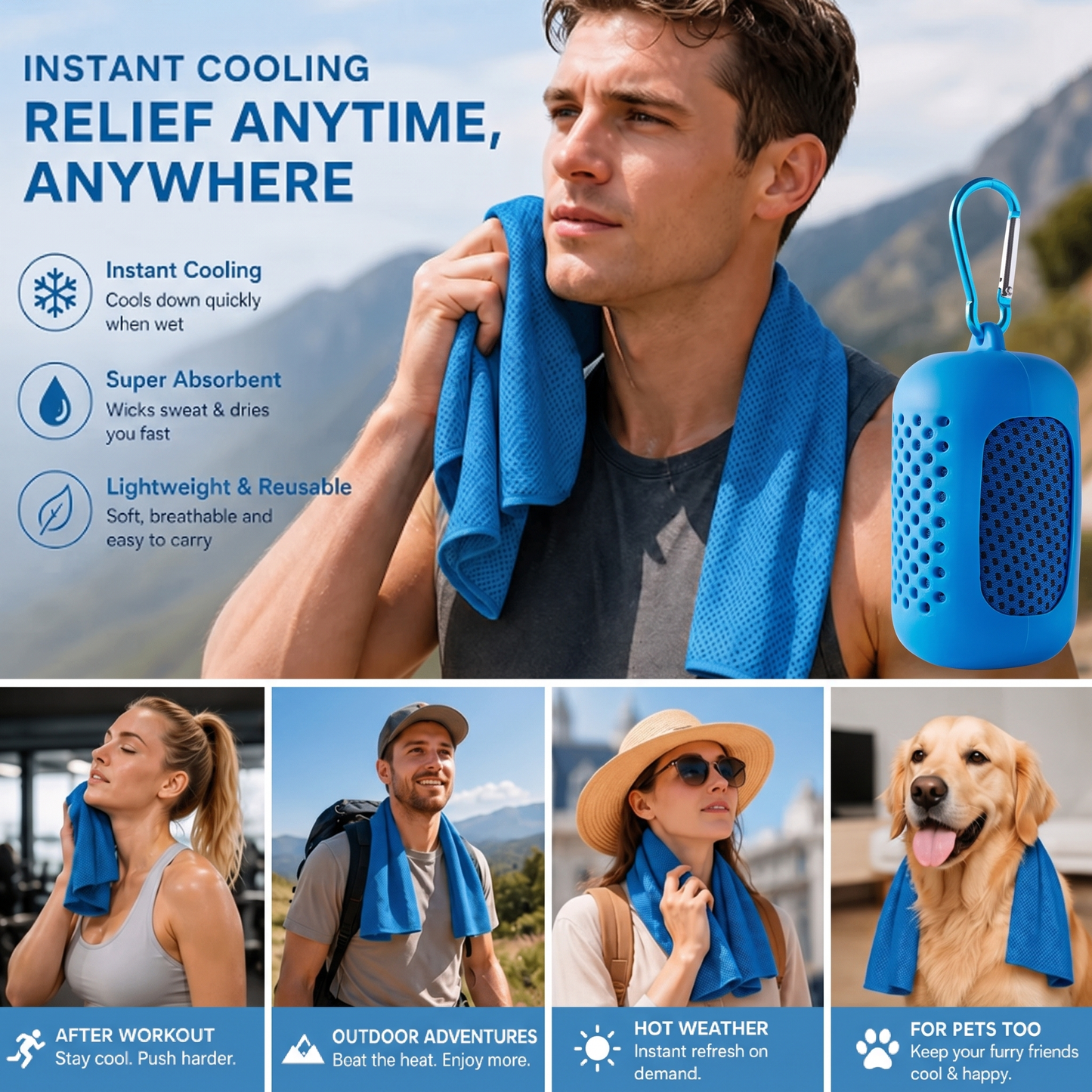 FrostWrap™ Instant Cooling Towel